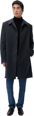 GOBI Mongolian Cashmere Men's Single Breasted Cashmere Coat