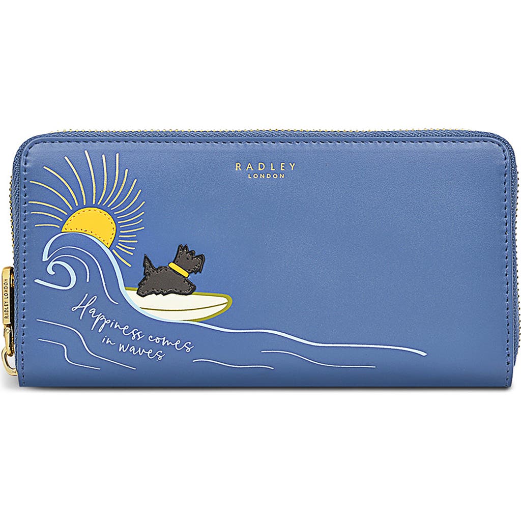 Radley Happiness Comes In Waves Zip Wallet