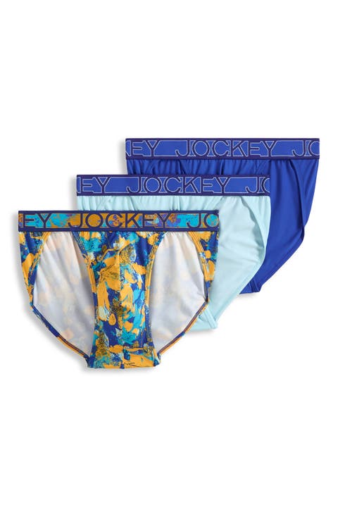 Men's Microfiber Stretch String Bikini - 3 Pack