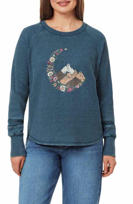 Nella Graphic Waffle Sweater
