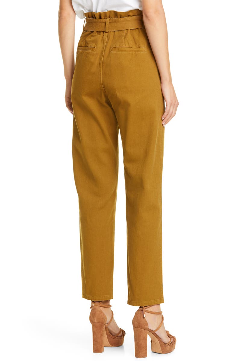 Sea Metta Tie Waist Denim Pants, Alternate, color, 