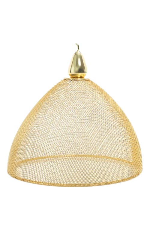 Lunares Gold Mesh Domes In Gold