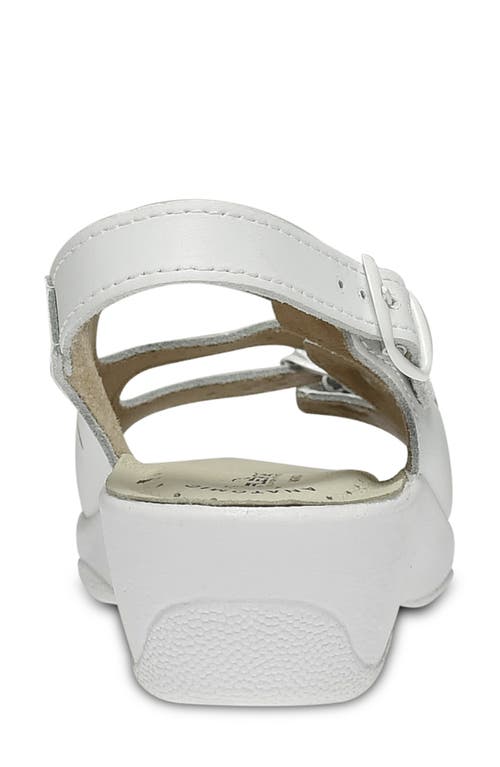 Flexus By Spring Step Willa Multistrap Slingback Sandal In White