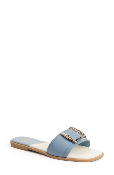 Wenda Buckle Slide Sandal (Women)