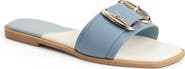 NEW YORK AND COMPANY Wenda Buckle Slide Sandal