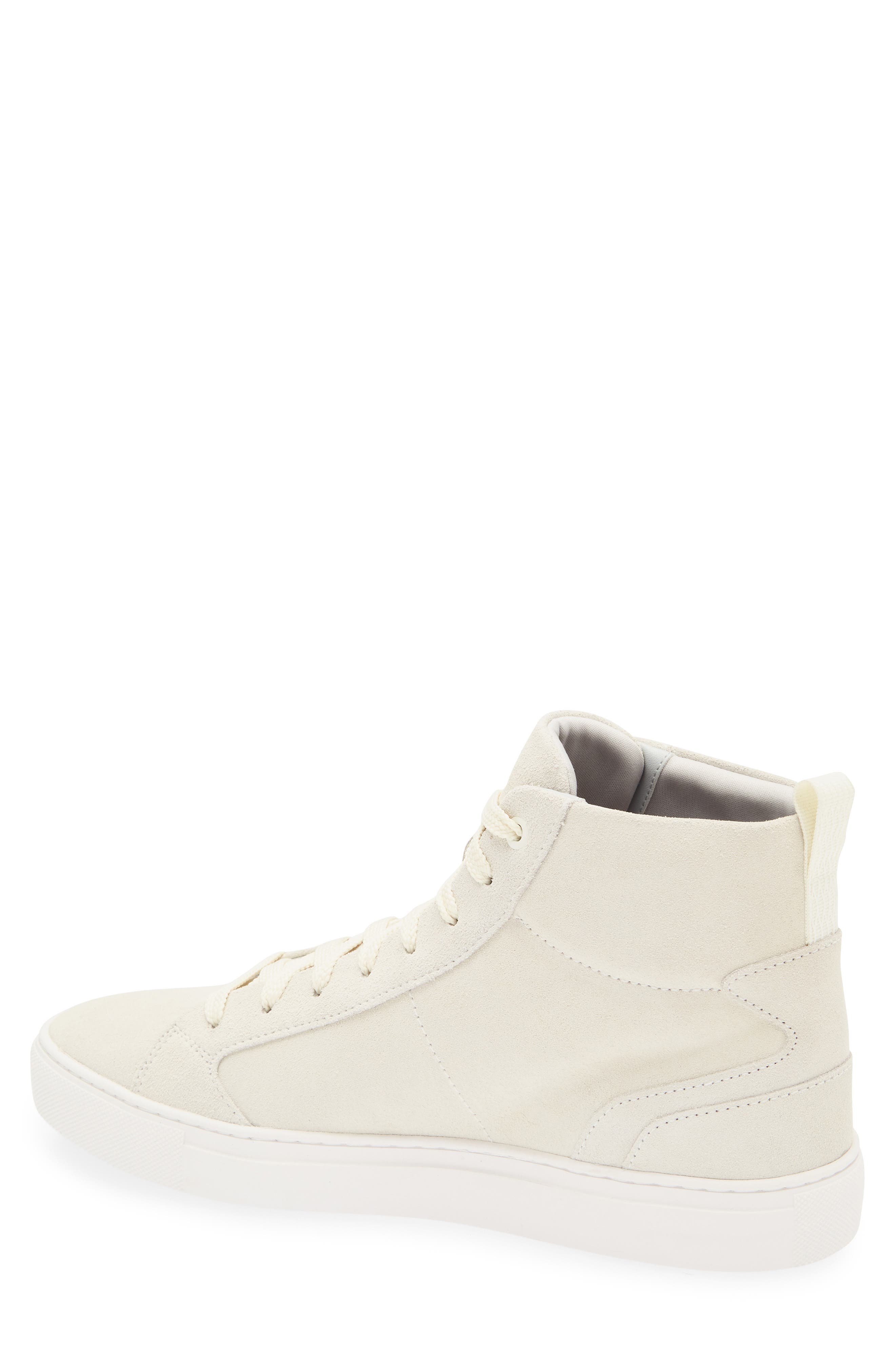BOSS Morrie High Top Sneaker, Alternate, color, Open White