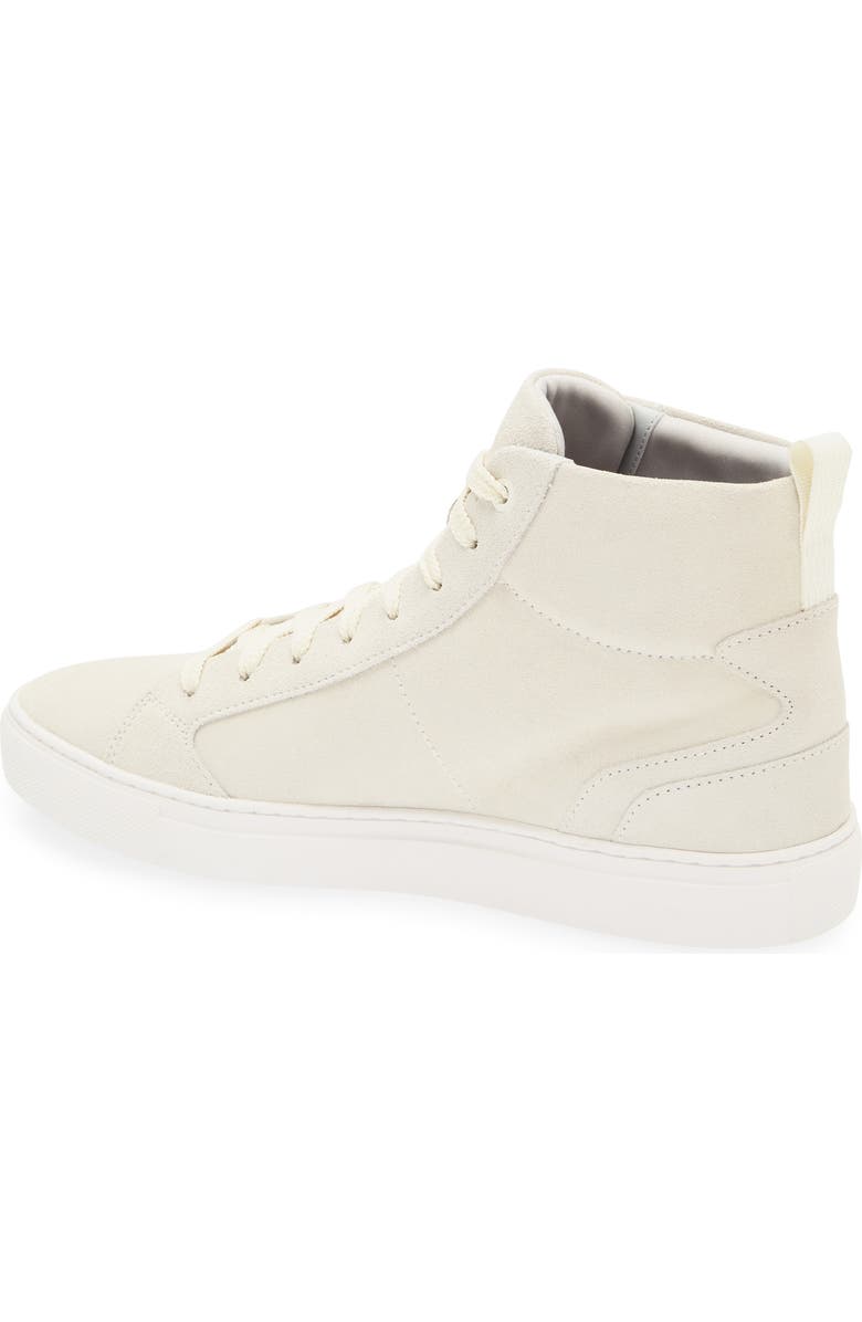 BOSS Morrie High Top Sneaker, Alternate, color, Open White