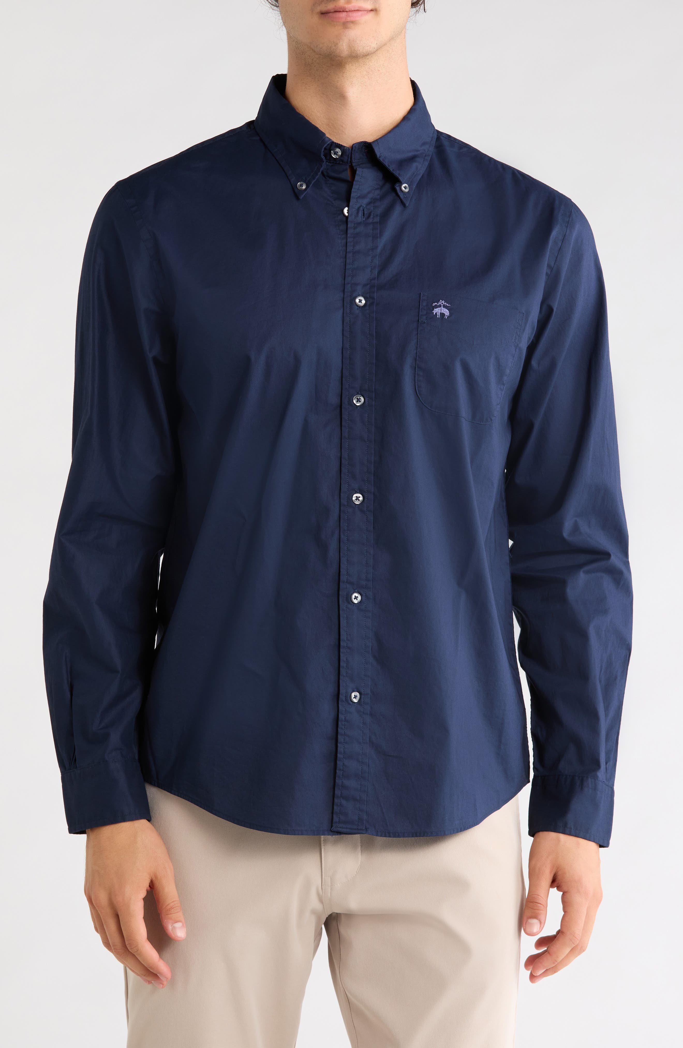 Regular Sport Fit Button Down Collar Shirt