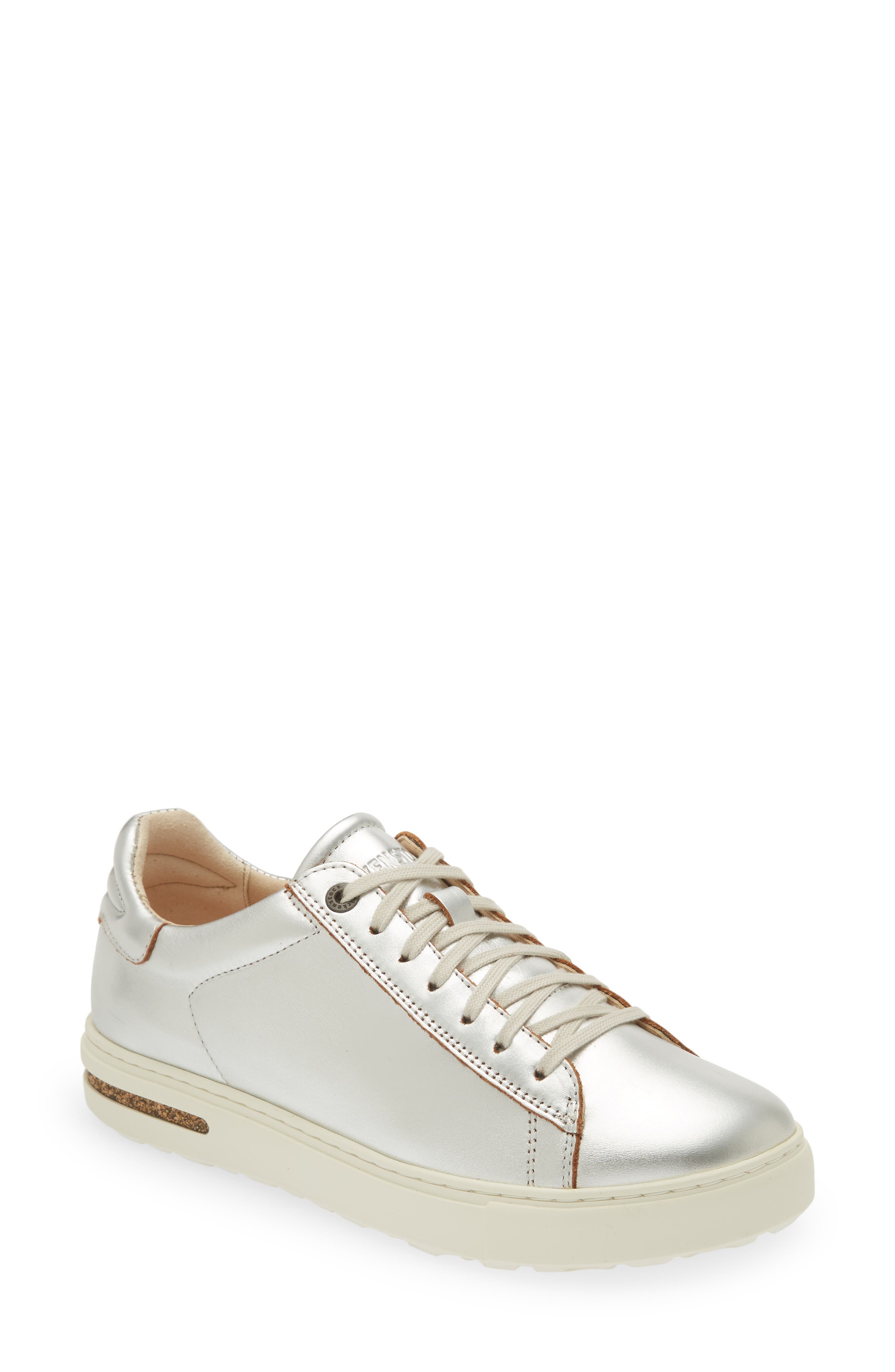 Bend Low Top Sneaker, Main, color, SILVER METALLIC