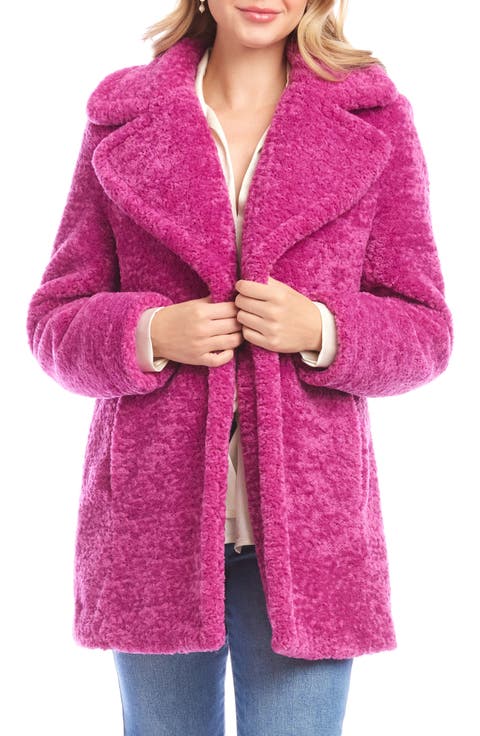 Faux Shearling Coat