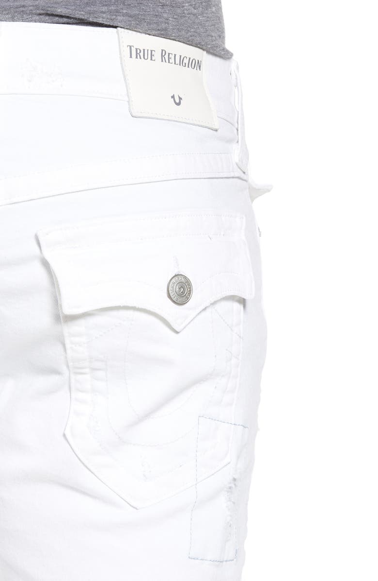 True Religion Brand Jeans Ricky Relaxed Fit Denim Shorts, Alternate, color, 