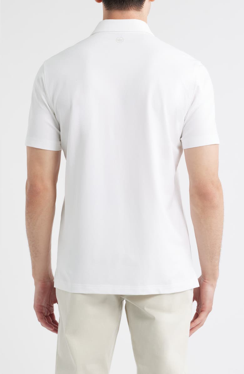 Peter Millar Crown Crafted Albatross Pima Cotton Blend Polo, Alternate, color, White