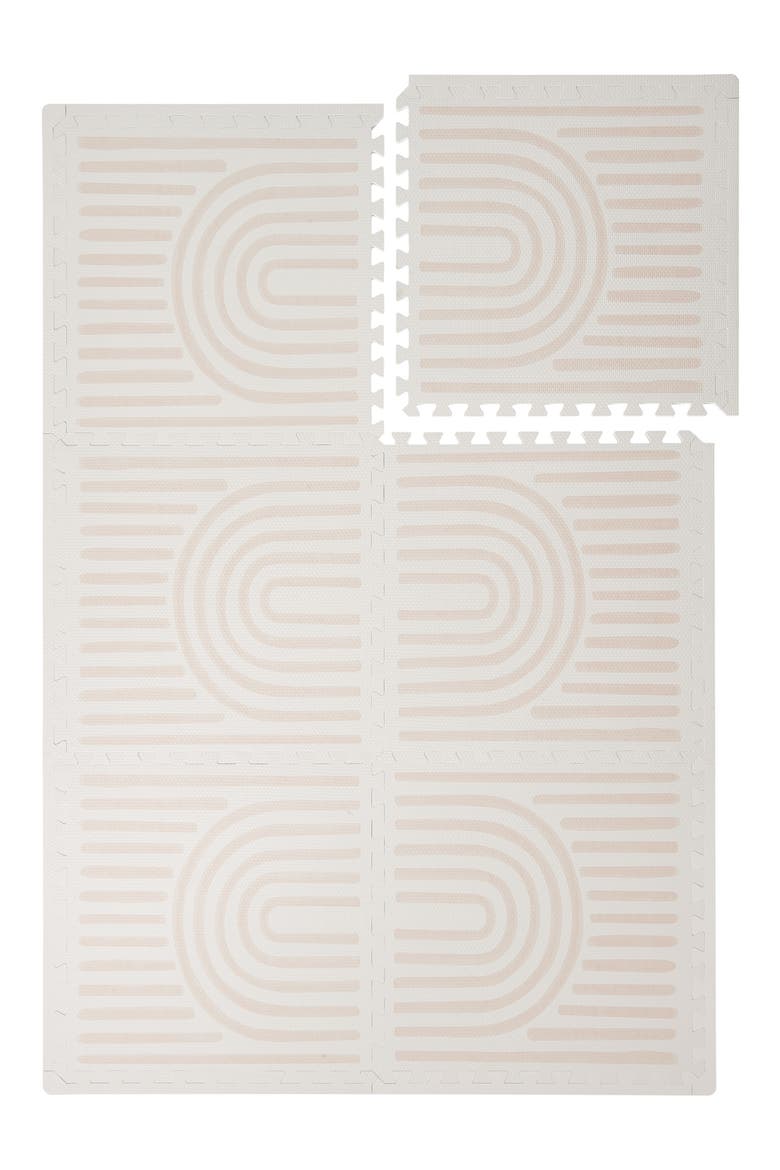 FoamPuzzle Baby Playmat, Alternate, color, LINEN