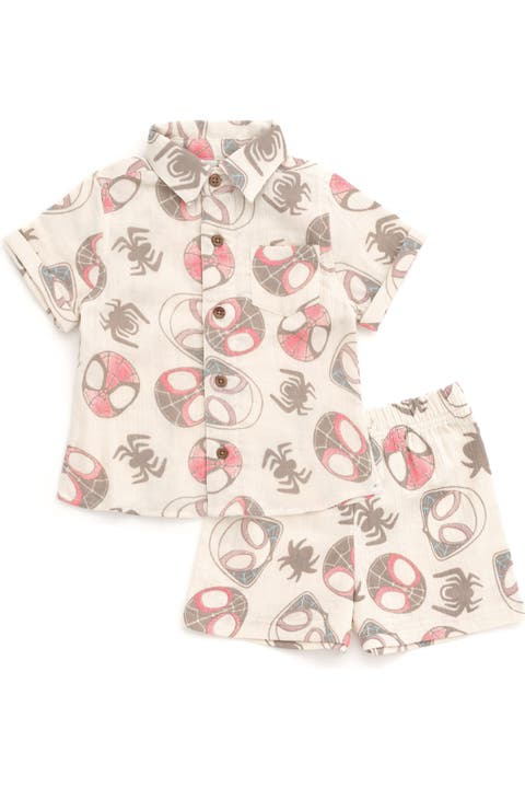 Spidey and His Amazing Friends Gauze One Piece and Set
