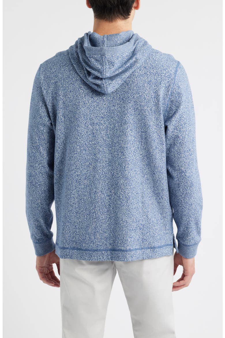 Sand Runner Heathered Cotton Pullover Hoodie, Alternate, color, DEEP SPACE HEATHER