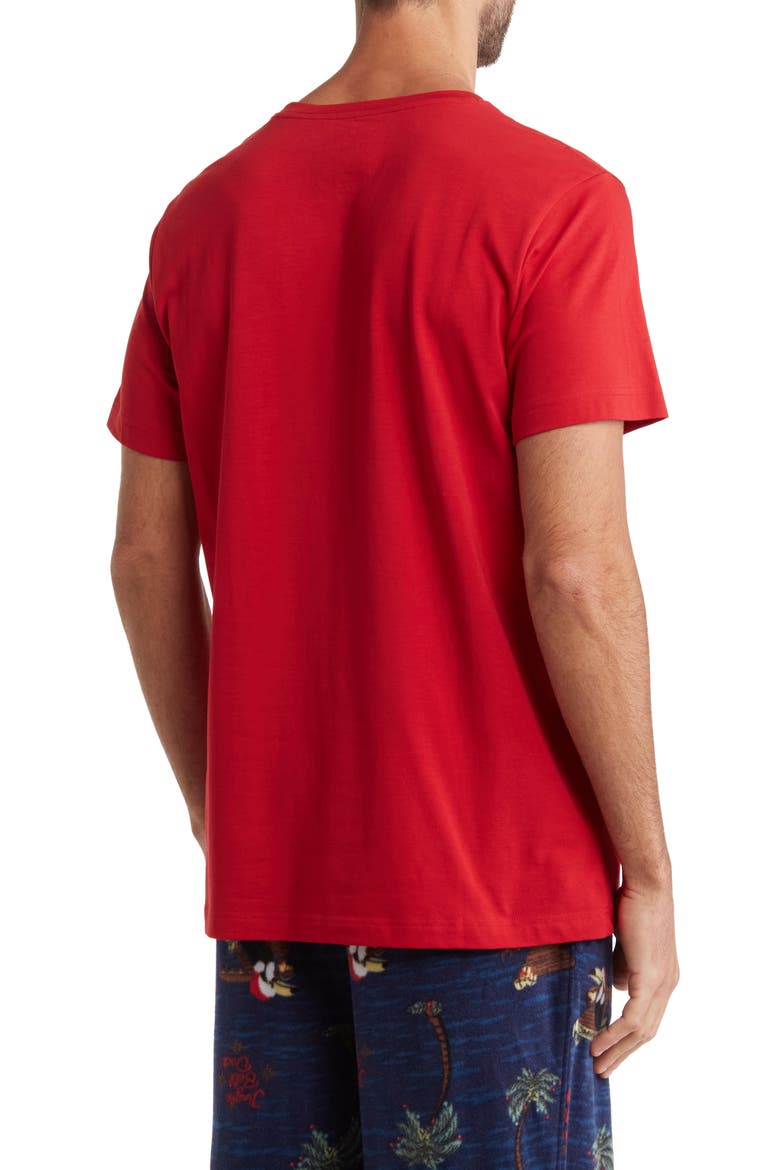 Lounge T-Shirt, Alternate, color, SCARLET