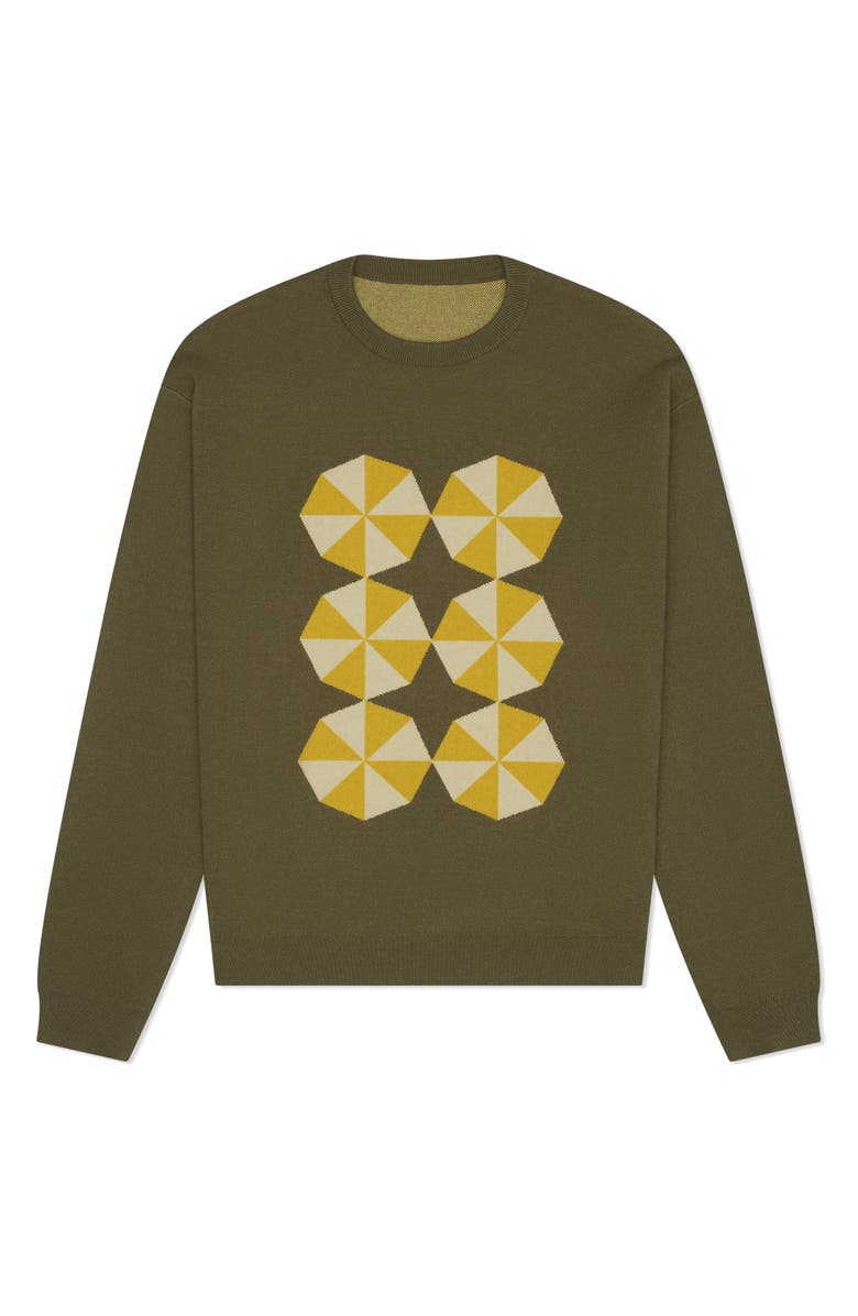 MAVRANS Umbrella Sweater, Main, color, Green