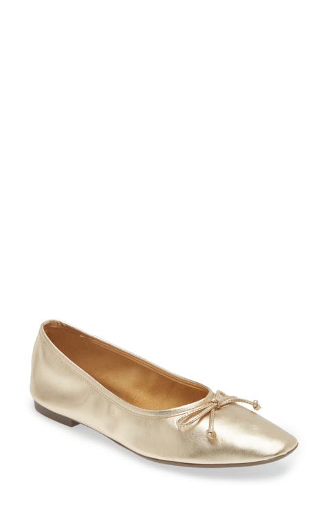 Arissa Square Toe Ballet Flat (Women)