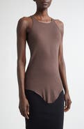 Rick Owens Basic Rib Cotton Tank