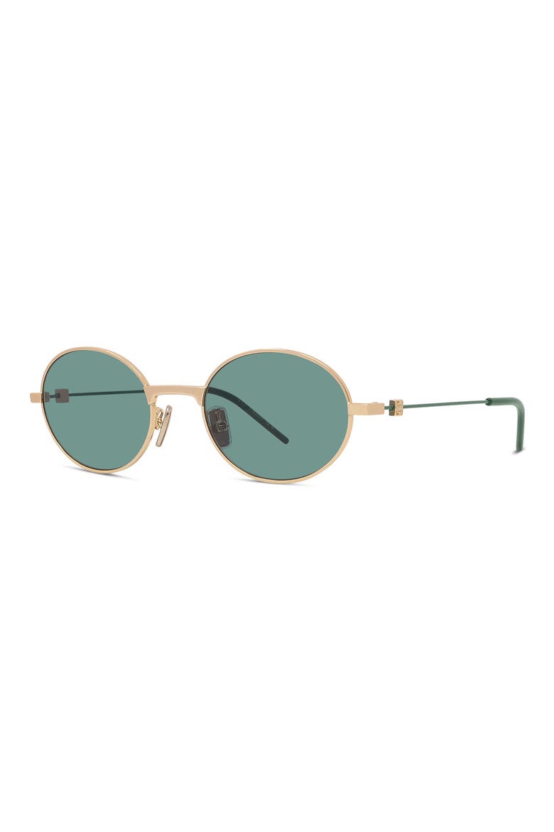 GV Speed 51mm Phantos Sunglasses, Alternate, color, SHINY ENDURA GOLD / GREEN