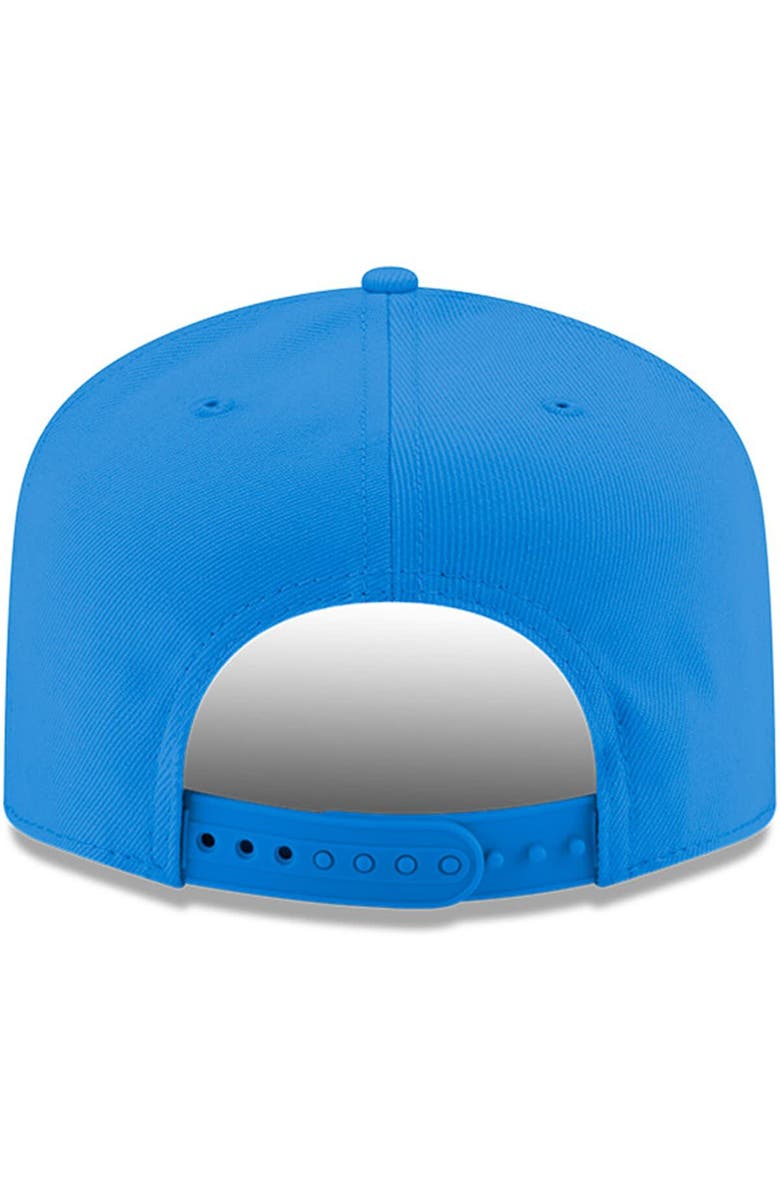 New Era Men's New Era Powder Blue Los Angeles Chargers Charger Power A-Frame 9FIFTY Snapback Hat, Alternate, color, Powder Blue