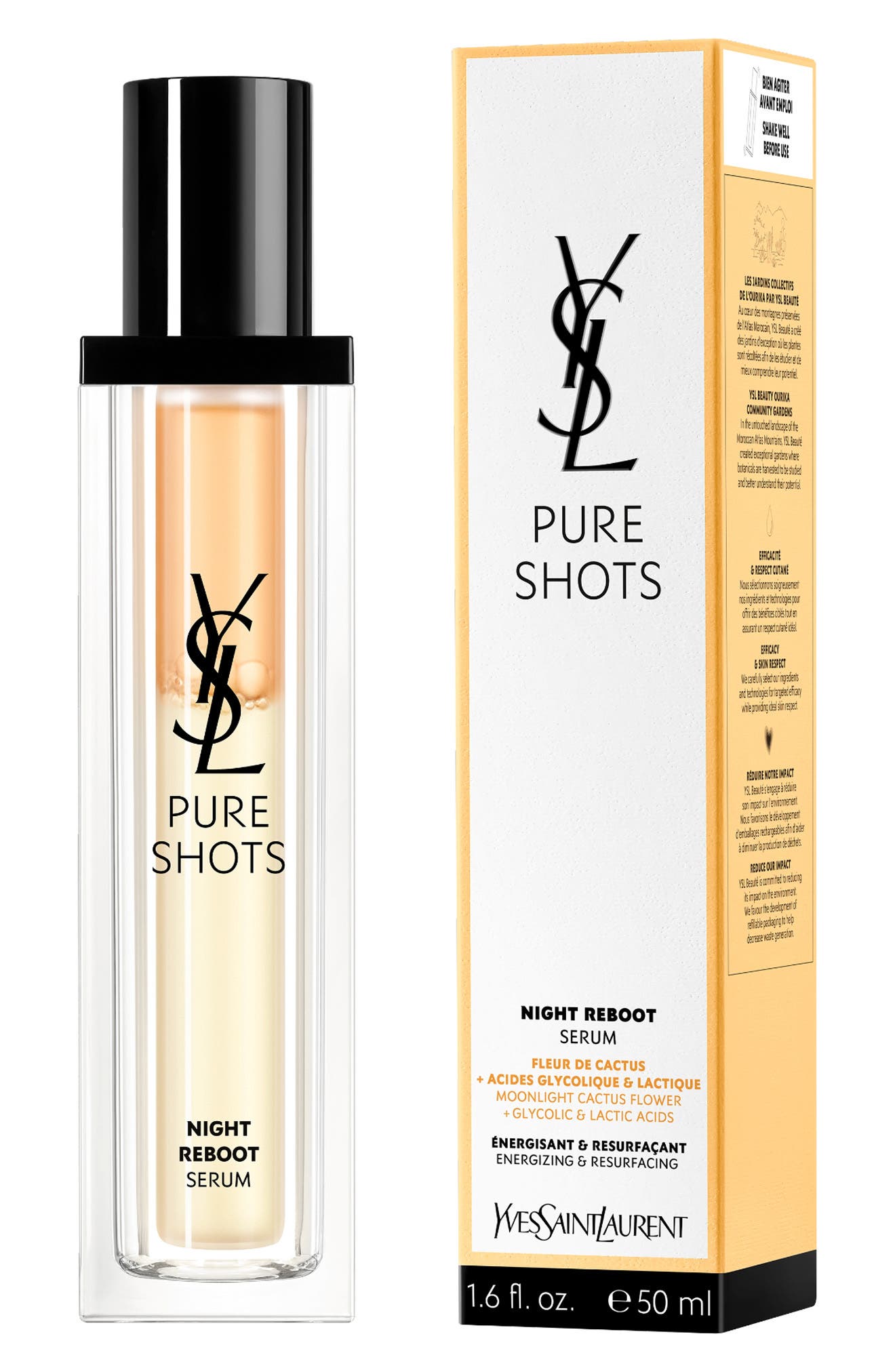 Pure Shots Night Reboot Resurfacing Serum (Women) | Nordstrom