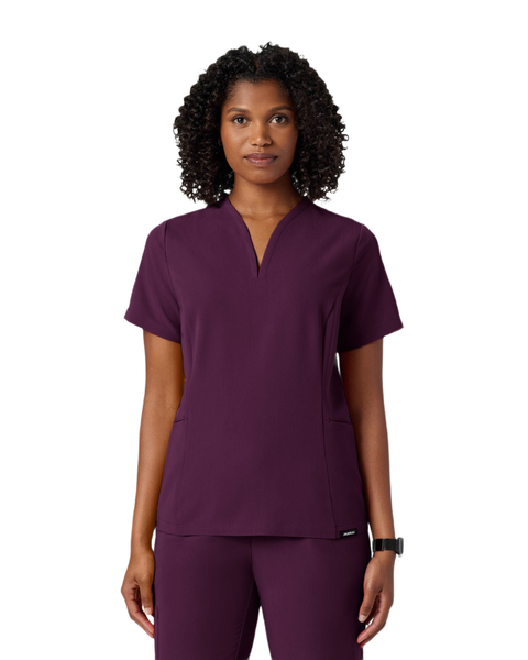 Calix Women's 2-Pocket Tailored V-Neck Scrub Top