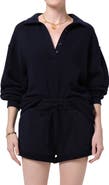 Citizens of Humanity Johnny Collar Oversize Fleece Sweatshirt