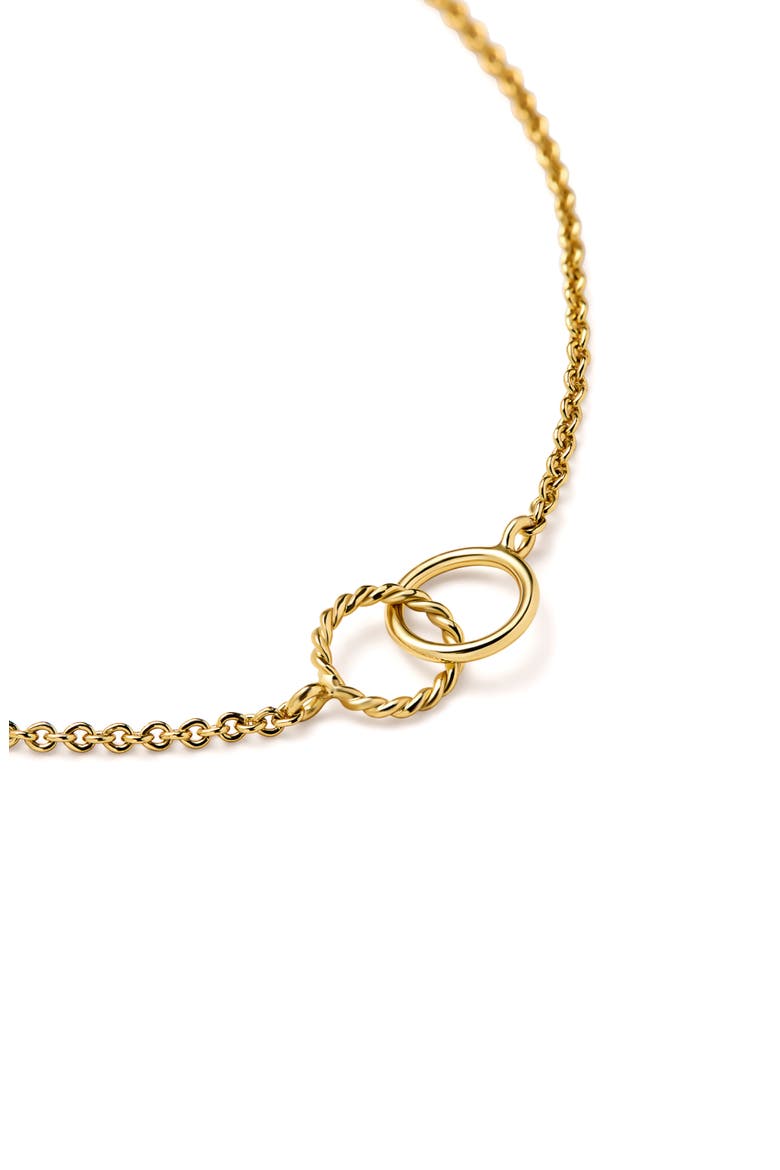 Interlocking Circles Bracelet - Jill, Alternate, color, Gold