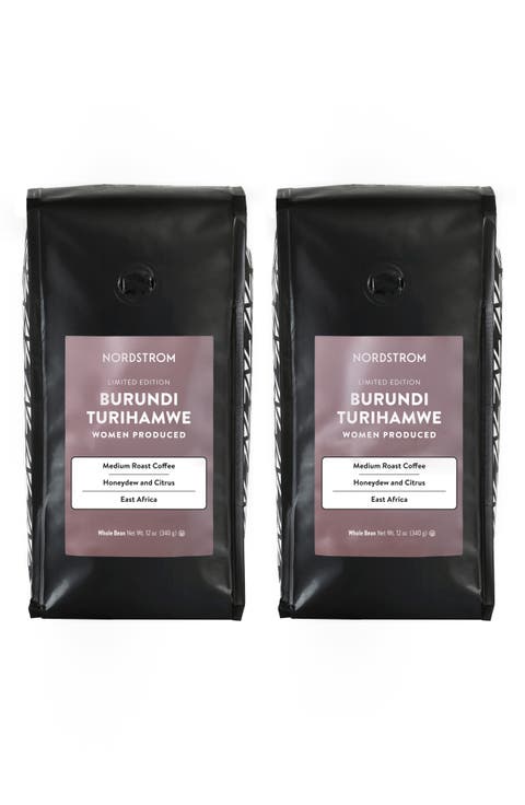 Burundi Medium Roast 2-Pack Whole Bean Coffee