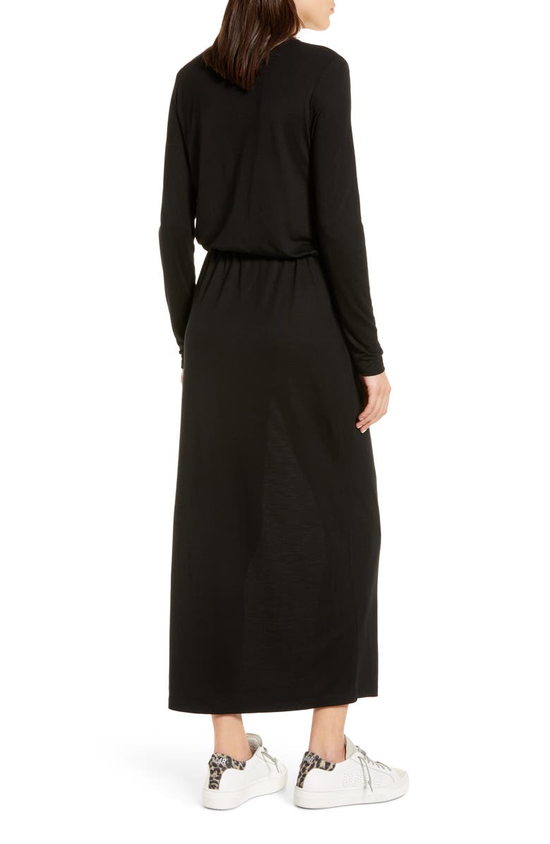 Ninety Percent Drawstring Waist Maxi Dress, Alternate, color, 