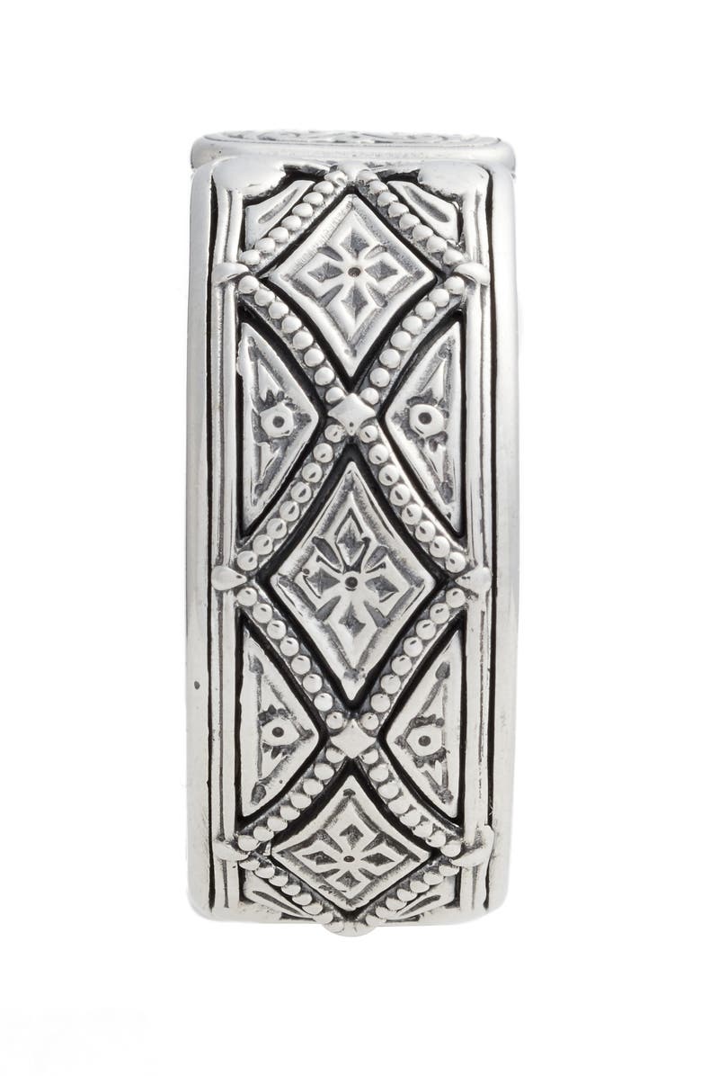 Konstantino Classics Diamond Pattern Band, Alternate, color, 