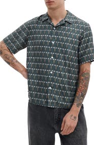 rag & bone Avery Printed Button-Up Shirt