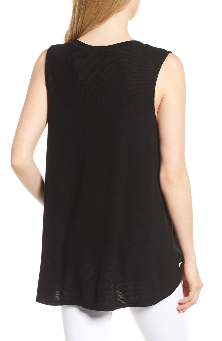 Caslon<sup>®</sup> Waffle Weave Swing Tank, Alternate, color,