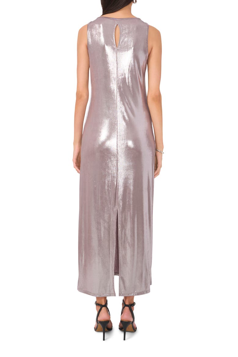 Metallic Maxi Dress, Alternate, color, MOCHA