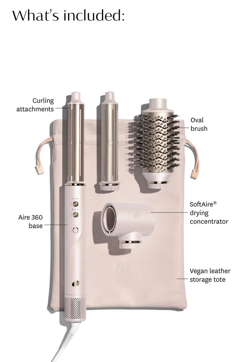 Aire 360 Ceramic Air Styler Blowout Kit, Alternate, color, SATIN BLUSH