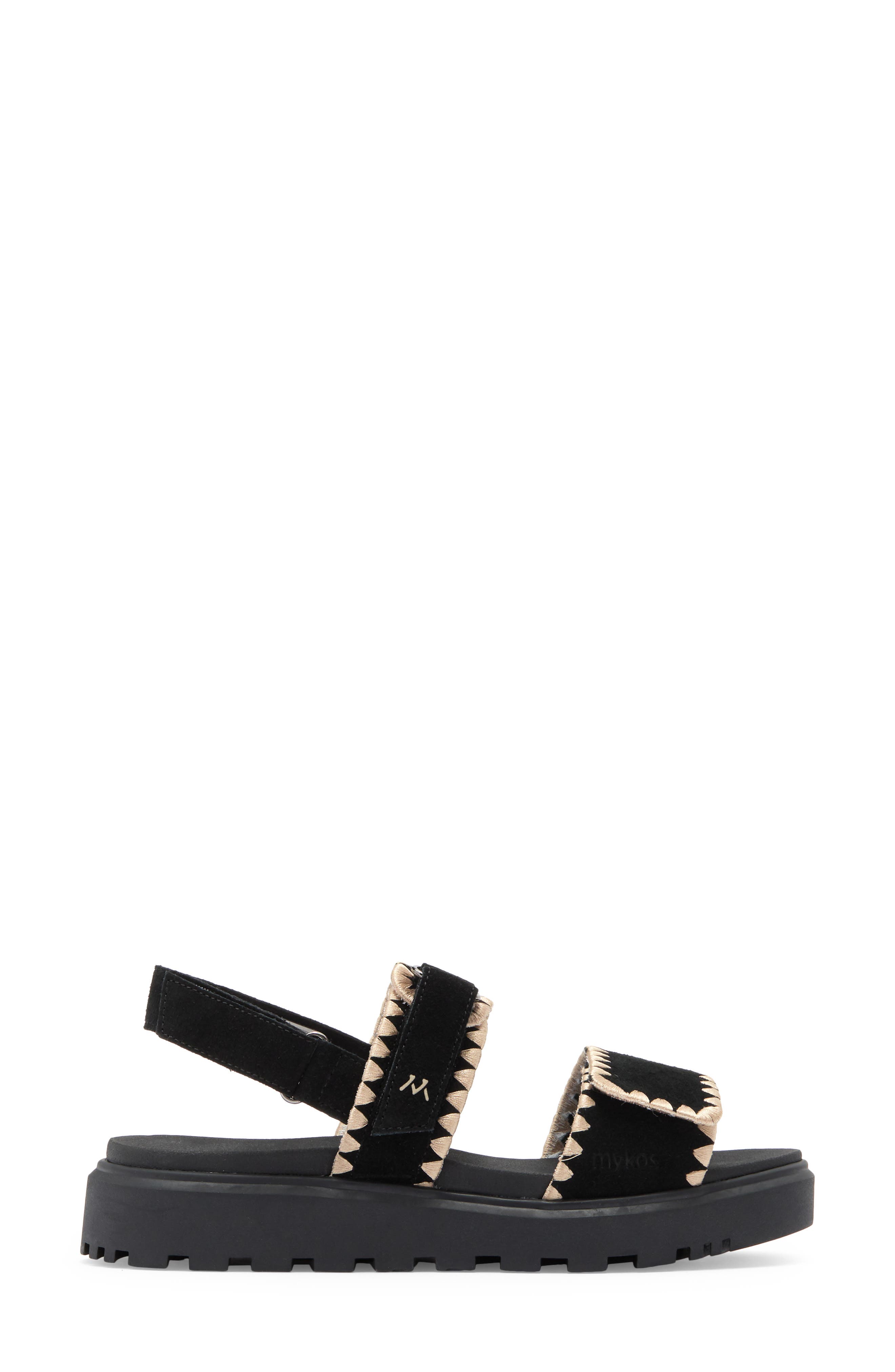 Mykos Ciara Slingback Sandal, Alternate, color, Black