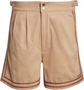 Bode Canteen Cotton Twill Shorts