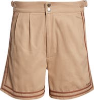 Bode Canteen Cotton Twill Shorts