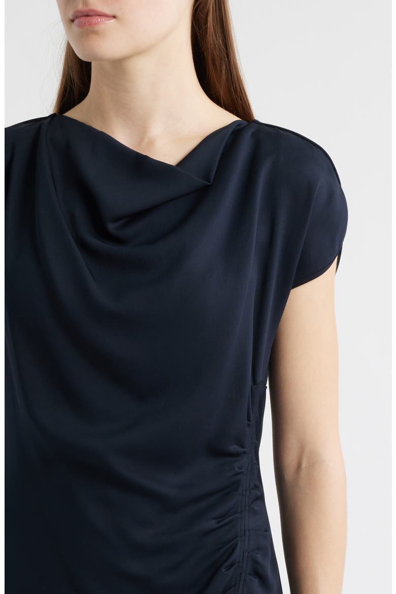 Devania Ruched Sheath Dress, Alternate, color, SKY CAPTAIN