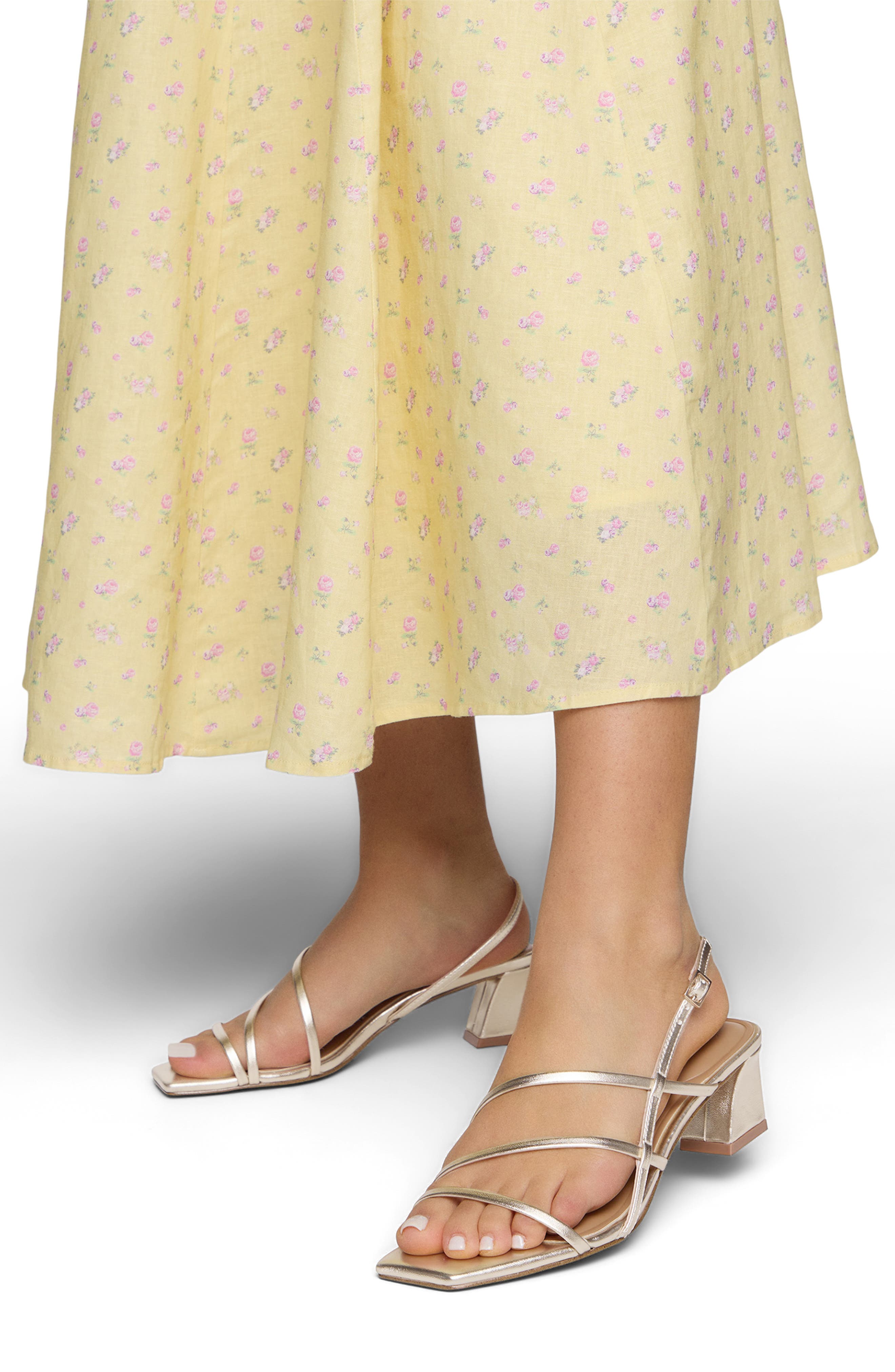Maegan Strappy Sandal, Alternate, color, CHAMPAGNE