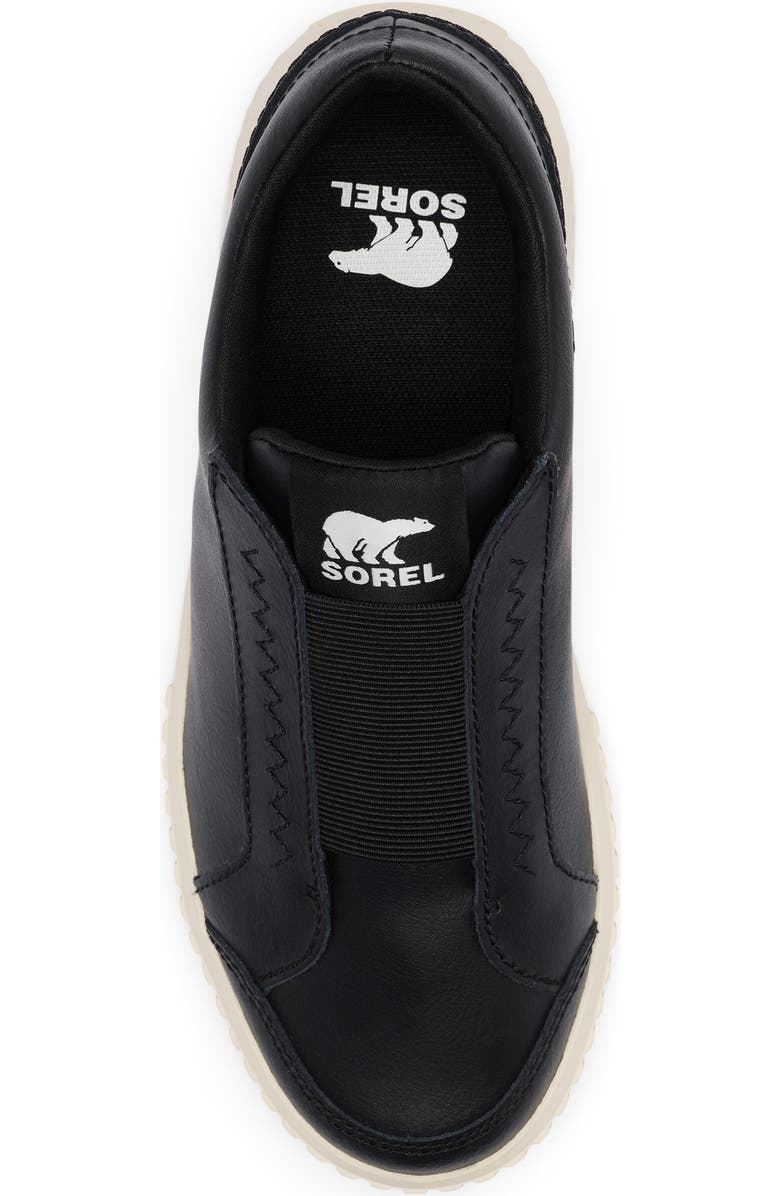 SOREL ONA AVE<sup>™</sup> Slip-On Sneaker, Alternate, color, Black/ Chalk