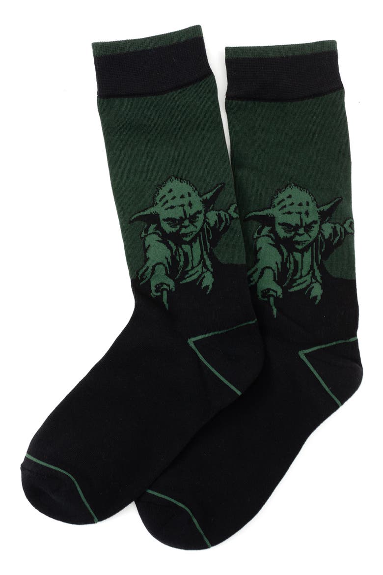 Droid & Sage Mod 3-Pack Socks & Lapel Pin Set, Alternate, color, BLACK MULTI