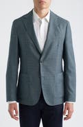 BOSS Hanry Slim Fit Textured Virgin Wool Sport Coat