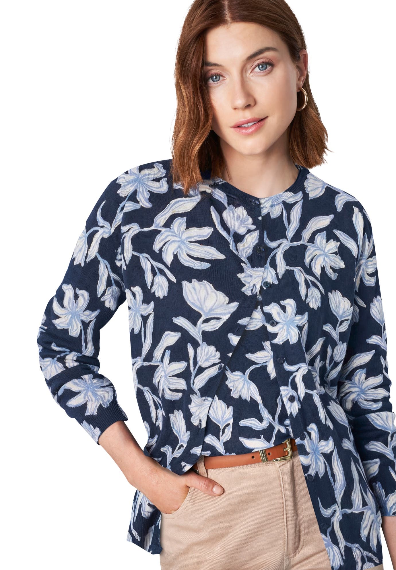 BLUE PRETTY FLORAL