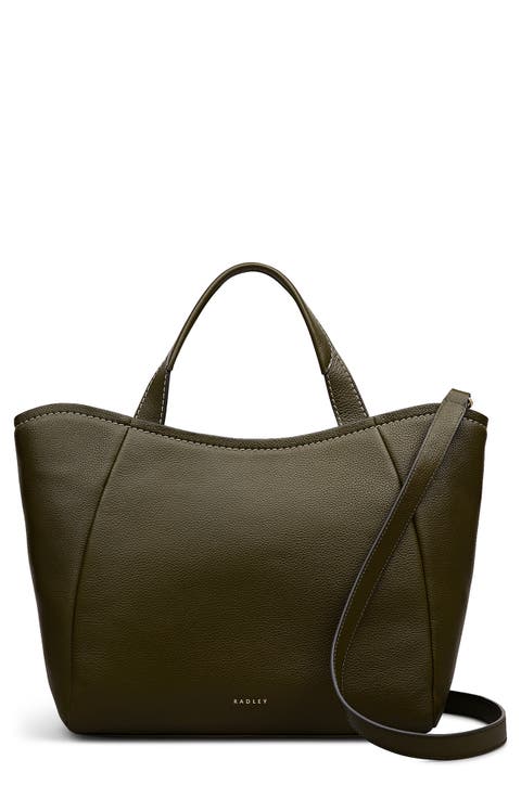 Muswell Lane Pebbled Leather Satchel