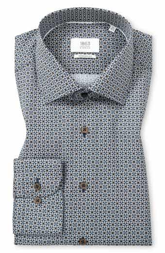Modern Fit Printed Twill Shirt