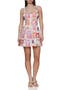 Sweetheart Neck Stretch Cotton Mini Sundress