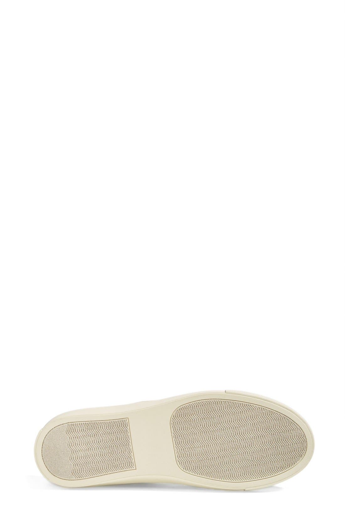 'Ecntrc-c' Snake-Embossed Slip-On Sneaker, Alternate, color, NATURAL SNAKE