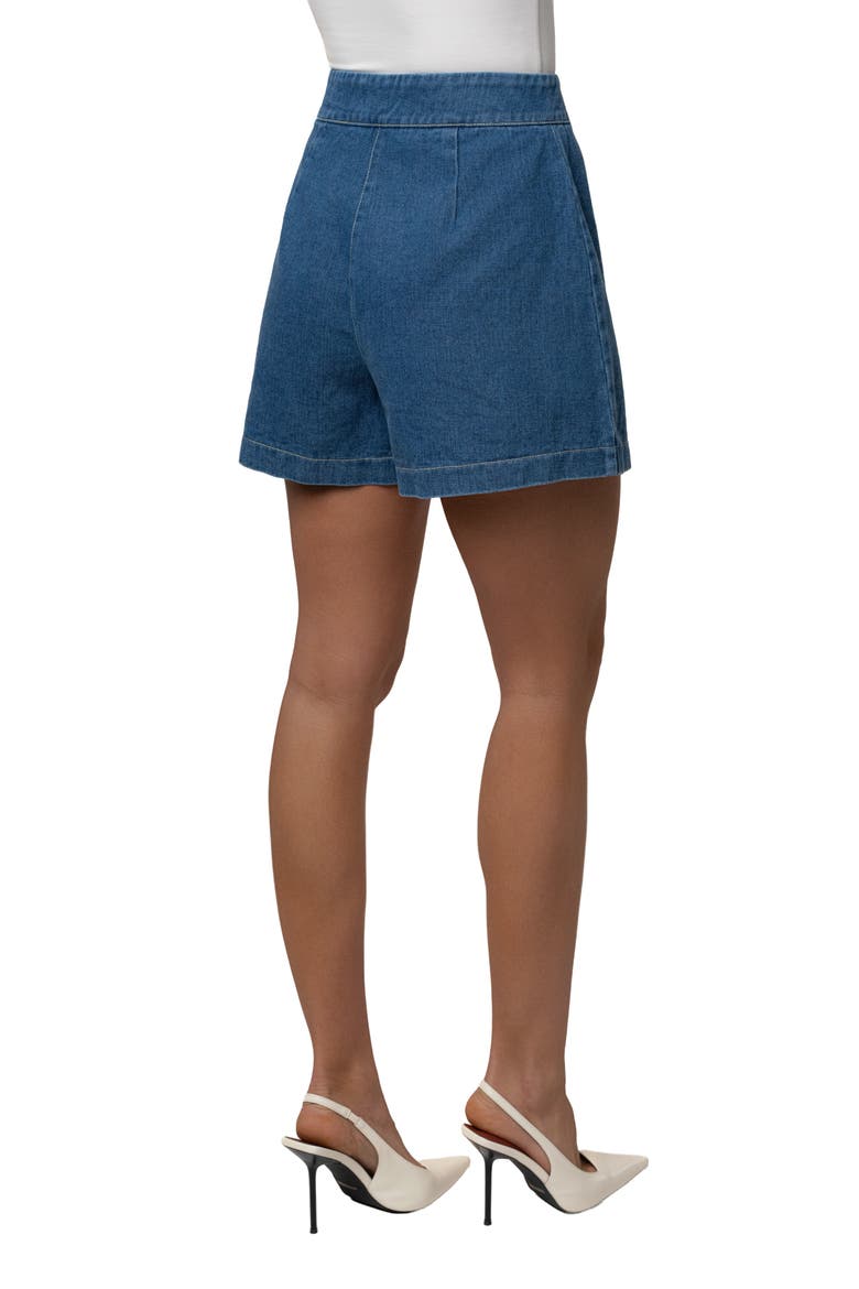 City Stroll Denim Shorts, Alternate, color, Medium Wash